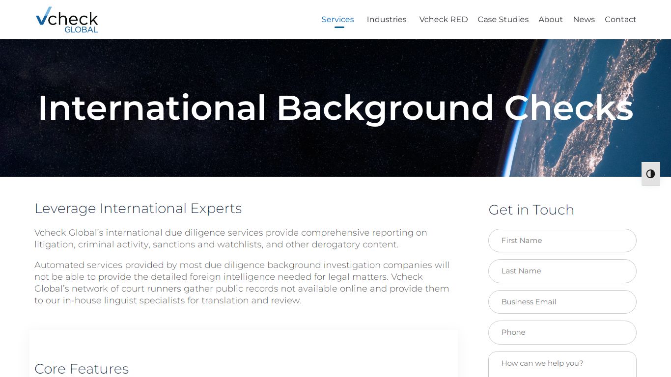 International Background Checks | Vcheck Global